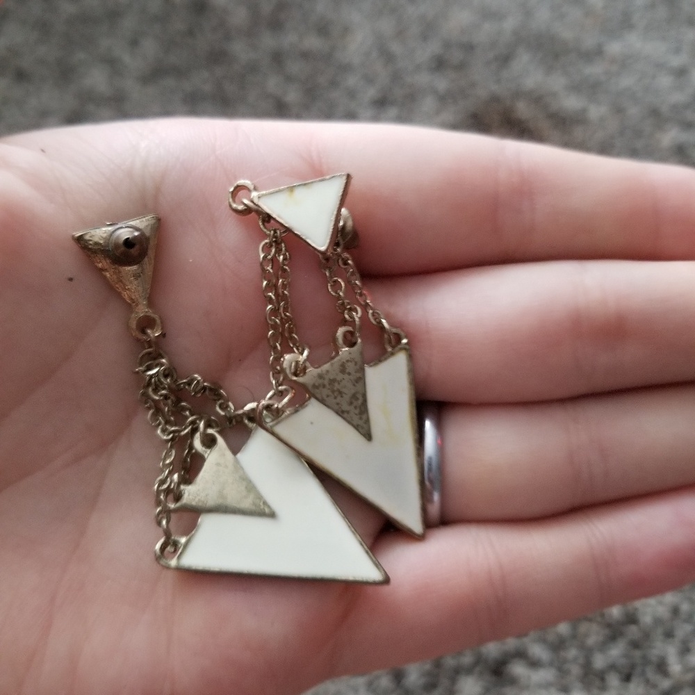 Triangle earrings